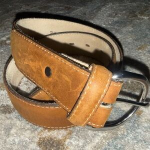 Men's Justin Leather Belt 53709 Sz 28